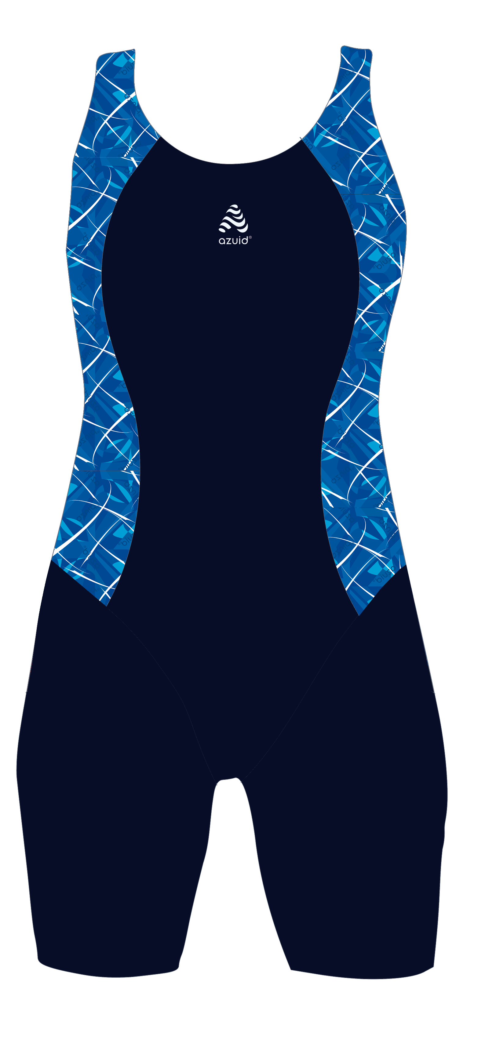 CHAMPION Marino Abstracto azul / Jammer dama