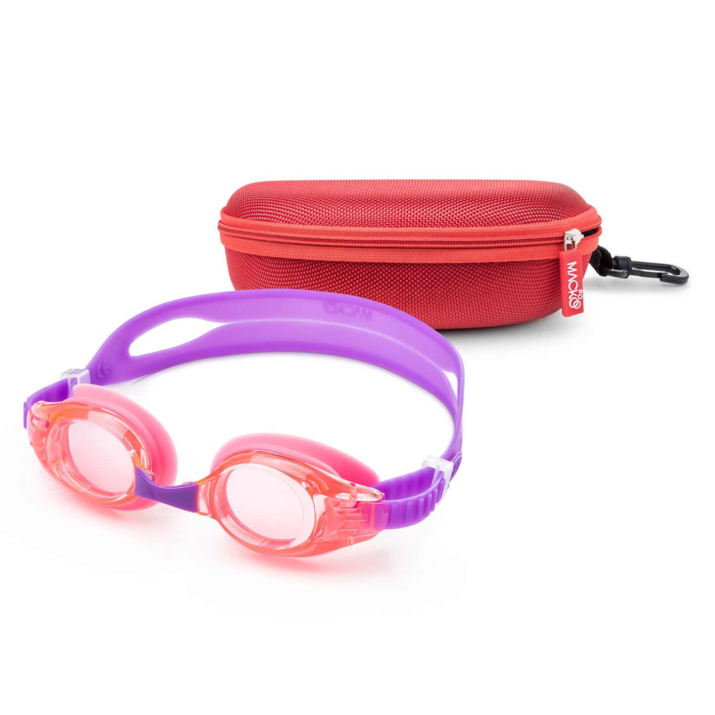 Sunny Lake Rosa/Morado, Goggle con lente rosa transparente