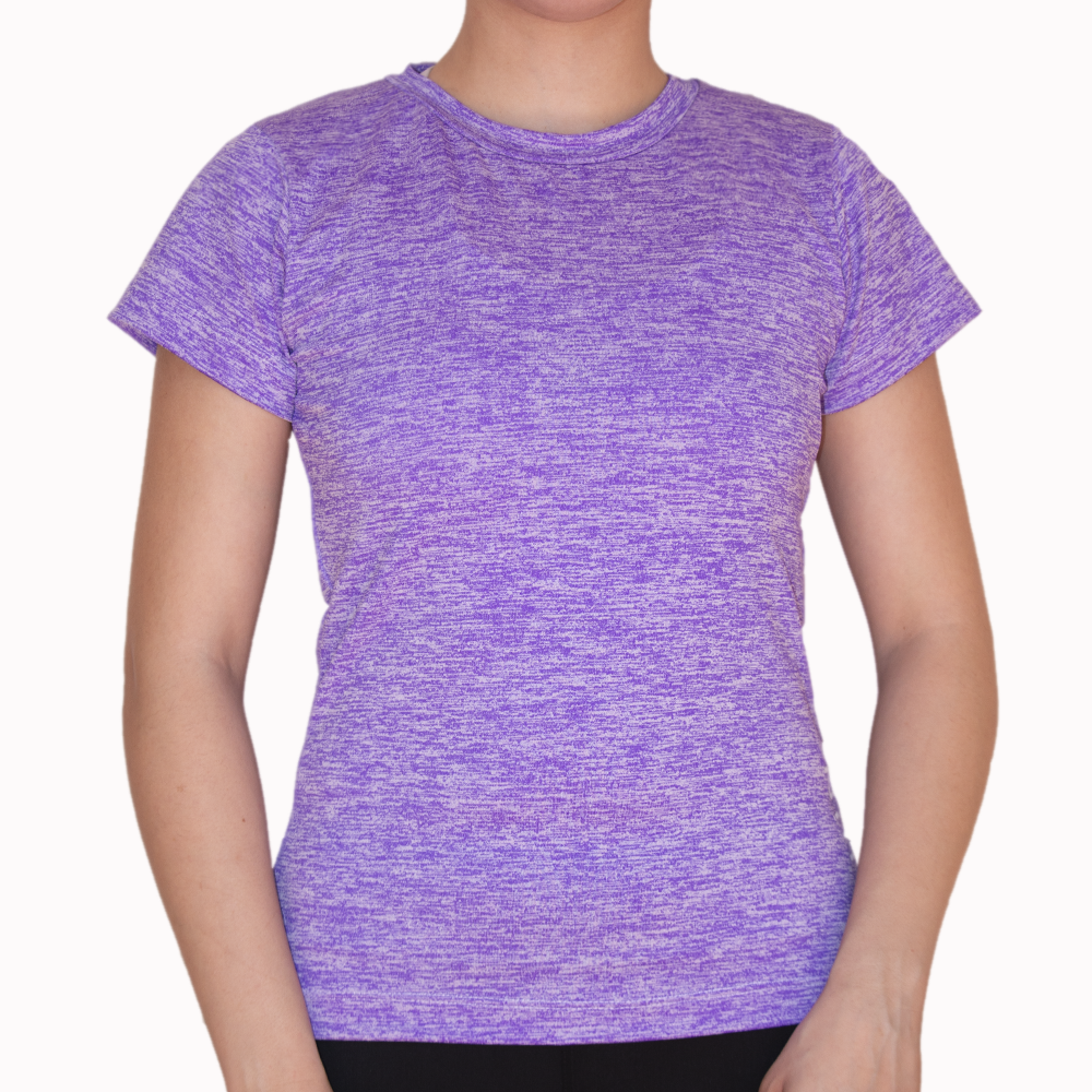 PLAYERA LOOSE FIT MORADO