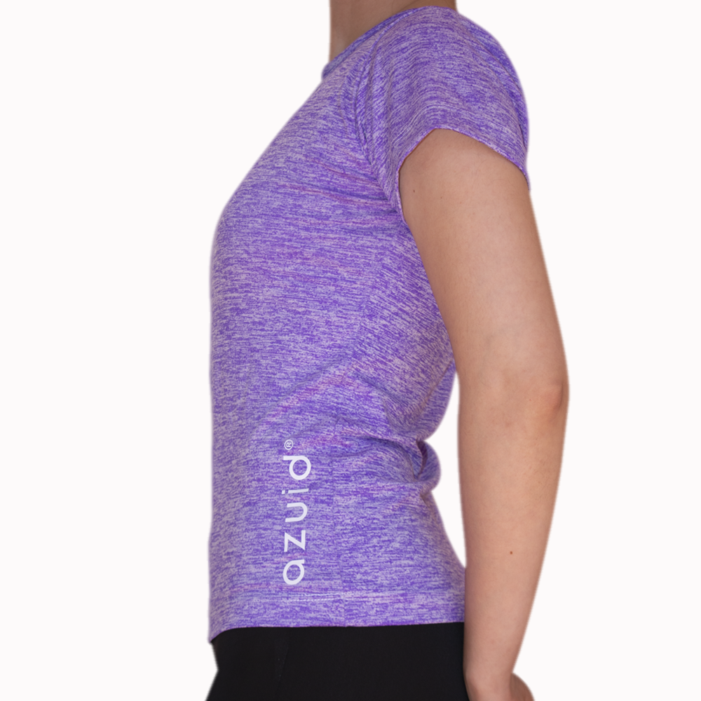 PLAYERA LOOSE FIT MORADO