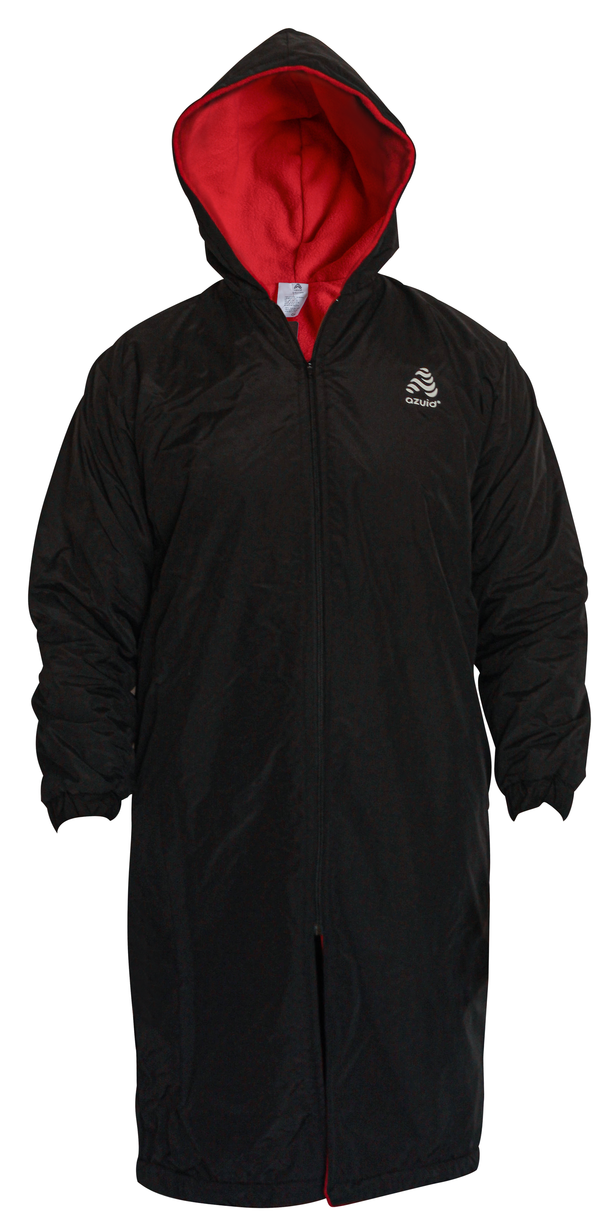 Parka Natación Negra/Rojo