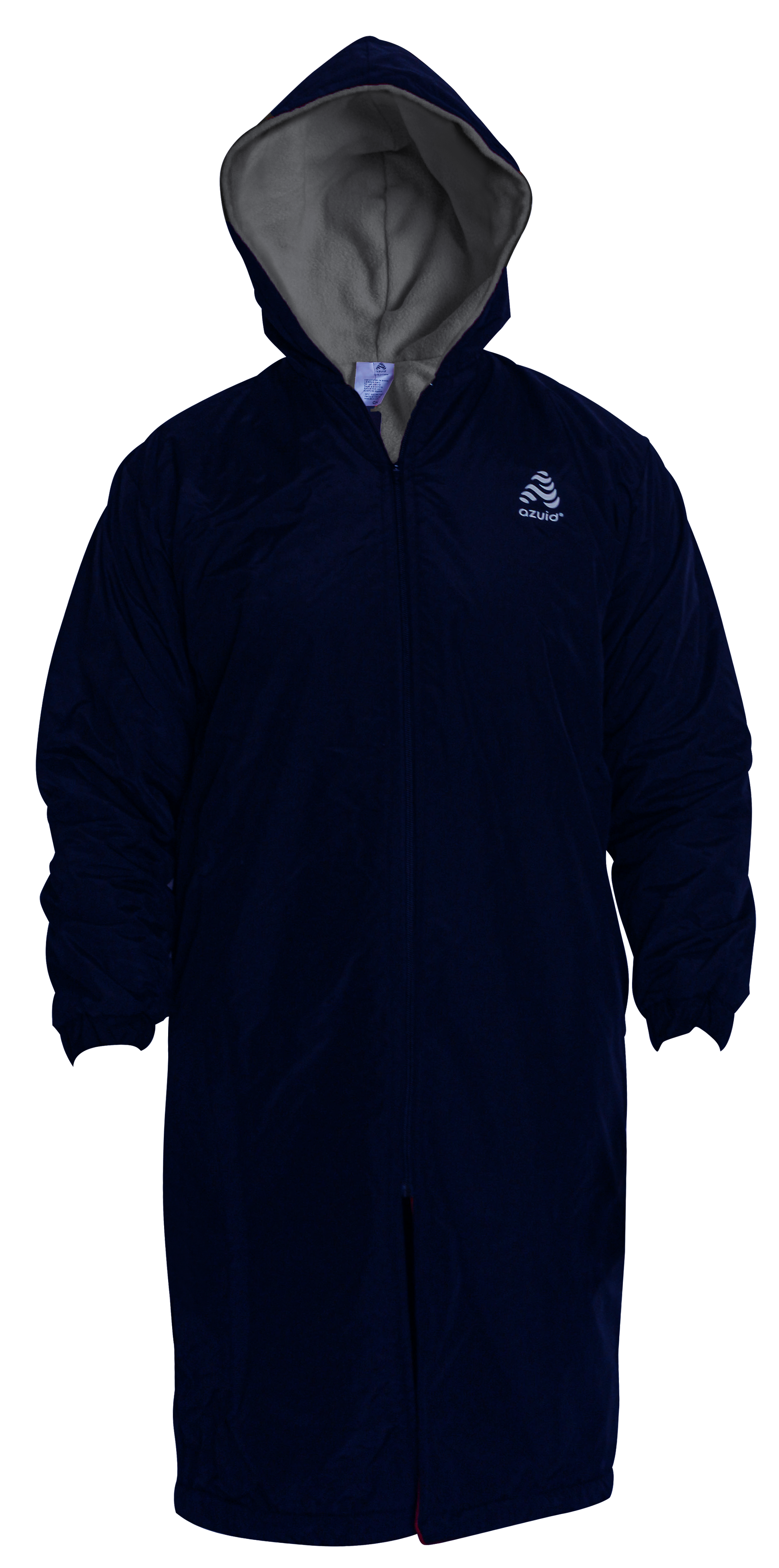 Parka Natación Marino/Gris