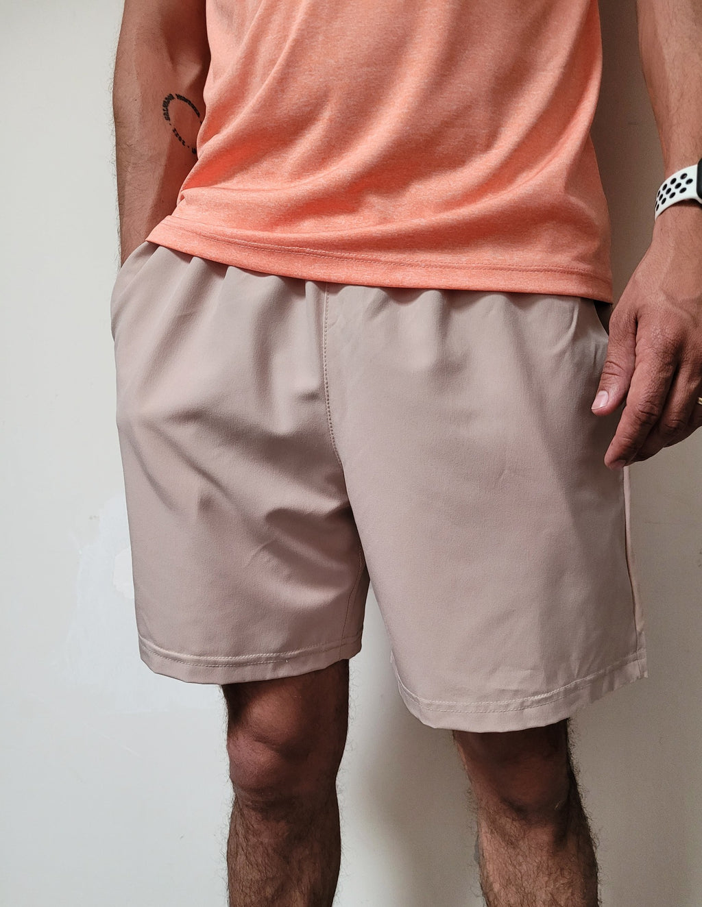Short Basic Beige