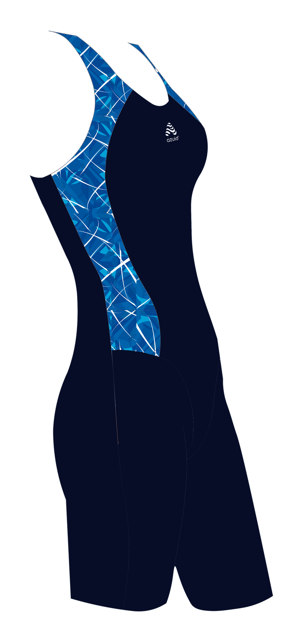 CHAMPION Marino Abstracto azul / Jammer dama