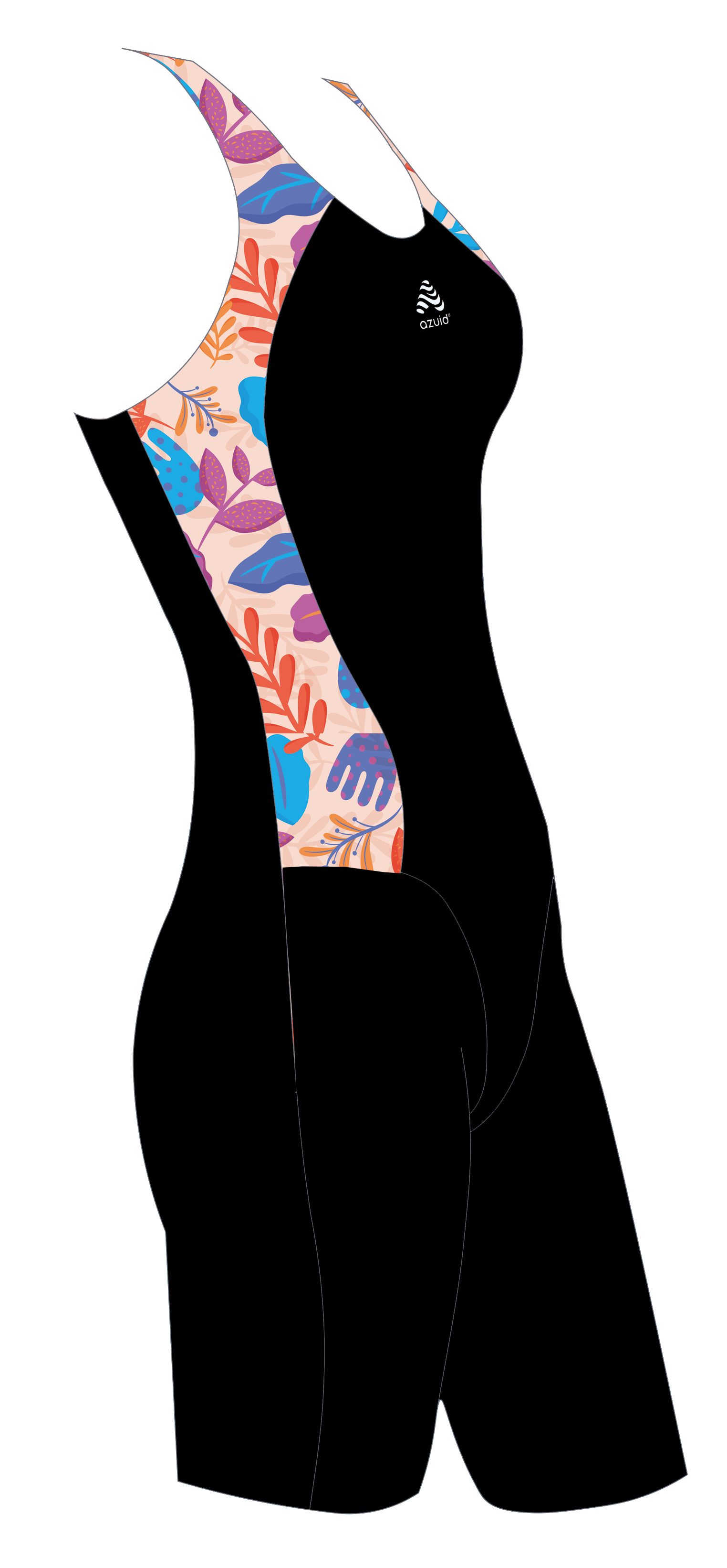 CHAMPION Jammer / Negro estampado coral