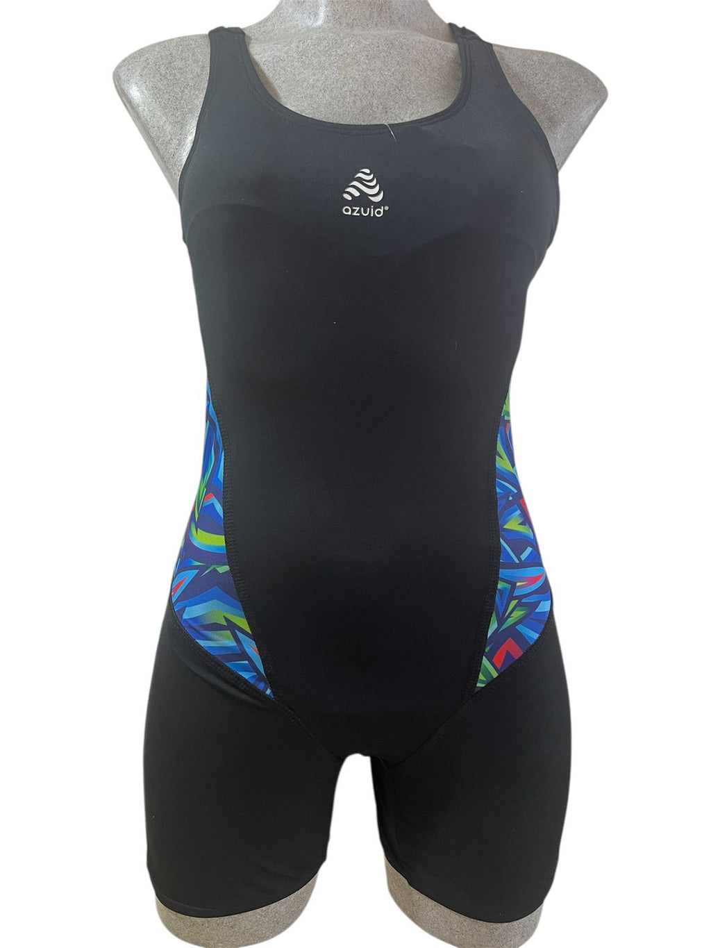 HYDRO Negro estampado colores / Bóxer mujer c/ COPA