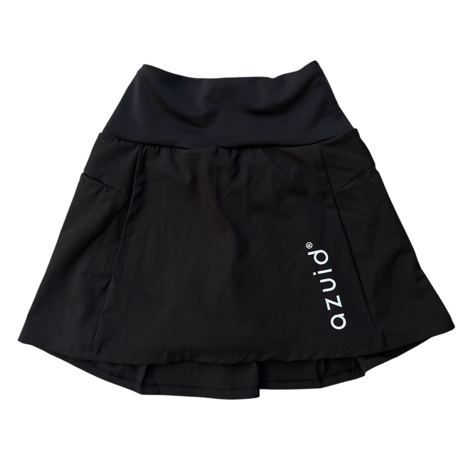 FALDA PADEL/ TENIS LISA COLOR NEGRO