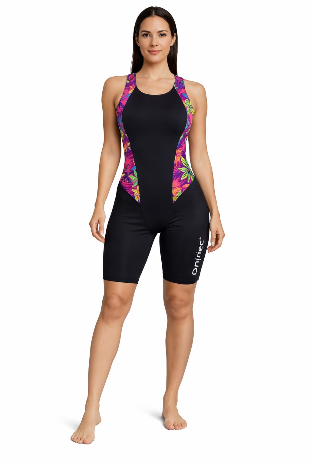 CHAMPION Negro estampado / Jammer dama