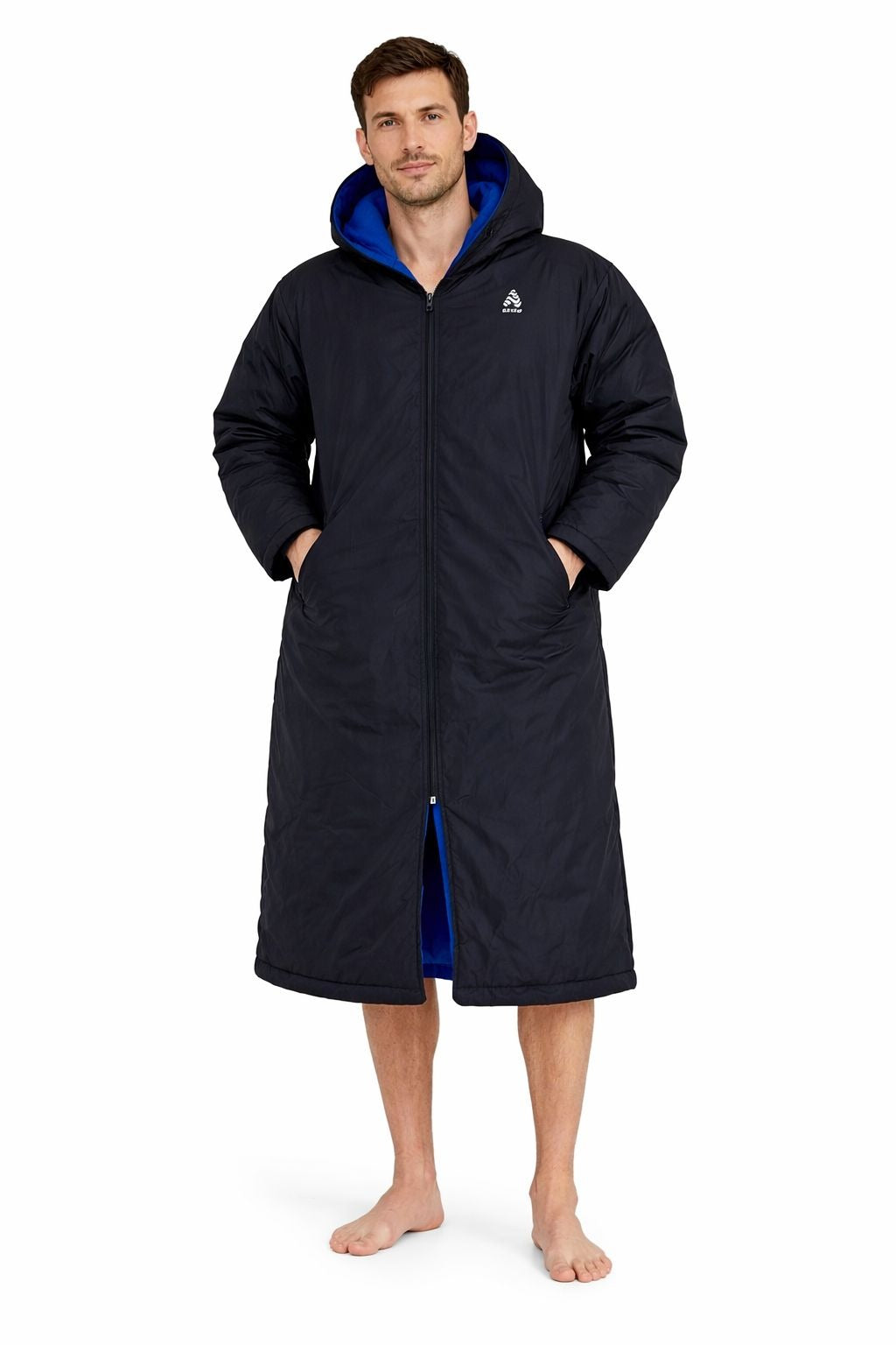 Parka Natación  Negra/Rey