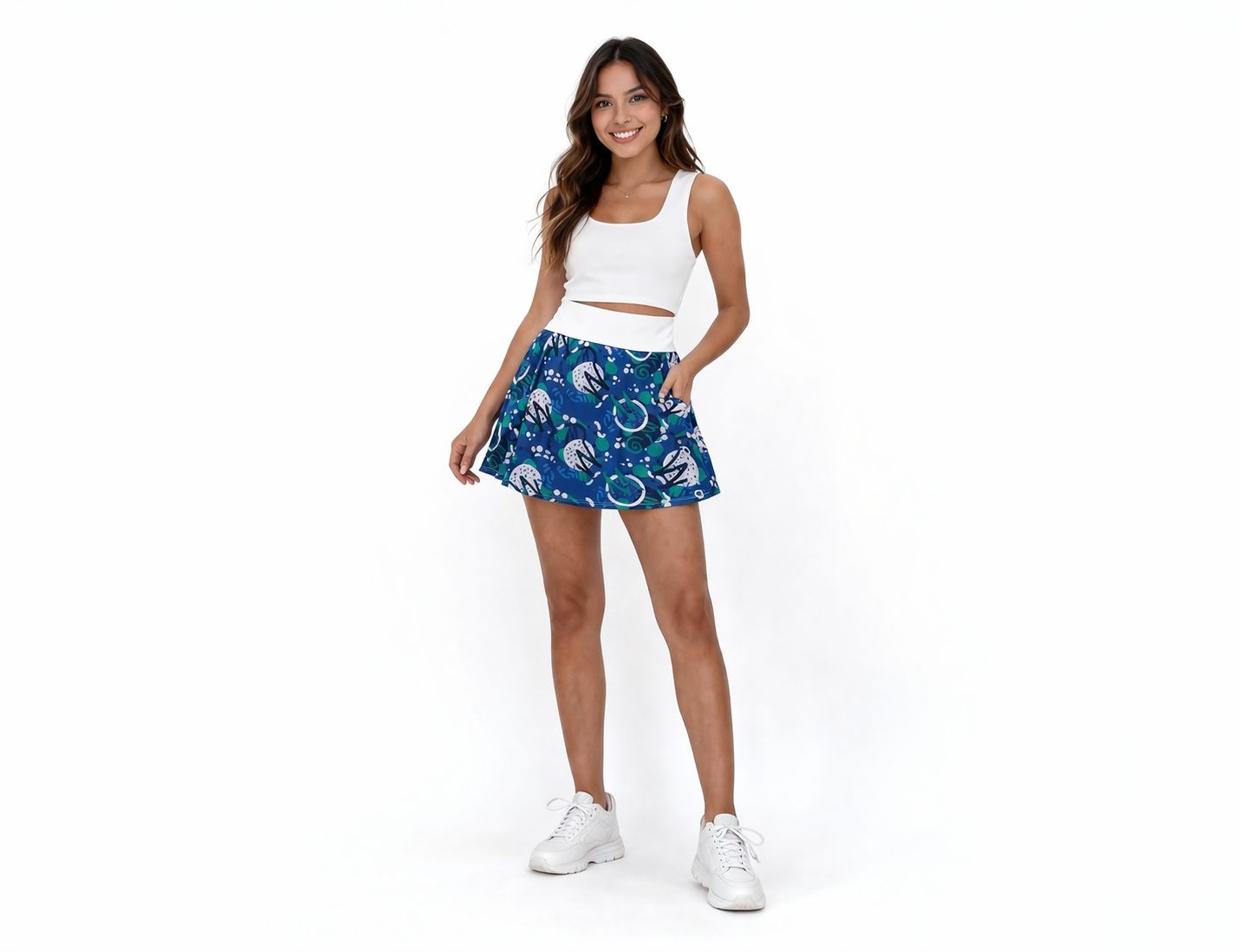 FALDA PADEL/ TENIS ESTAMPADA