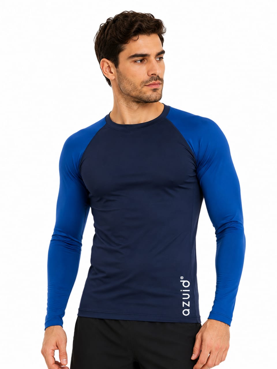RASHGUARD PLAYERA NATACIÓN MANGA LARGA CABALLERO