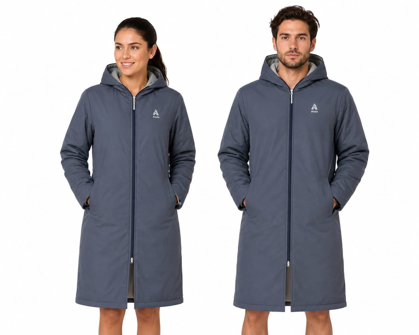 Parka Natación  gris