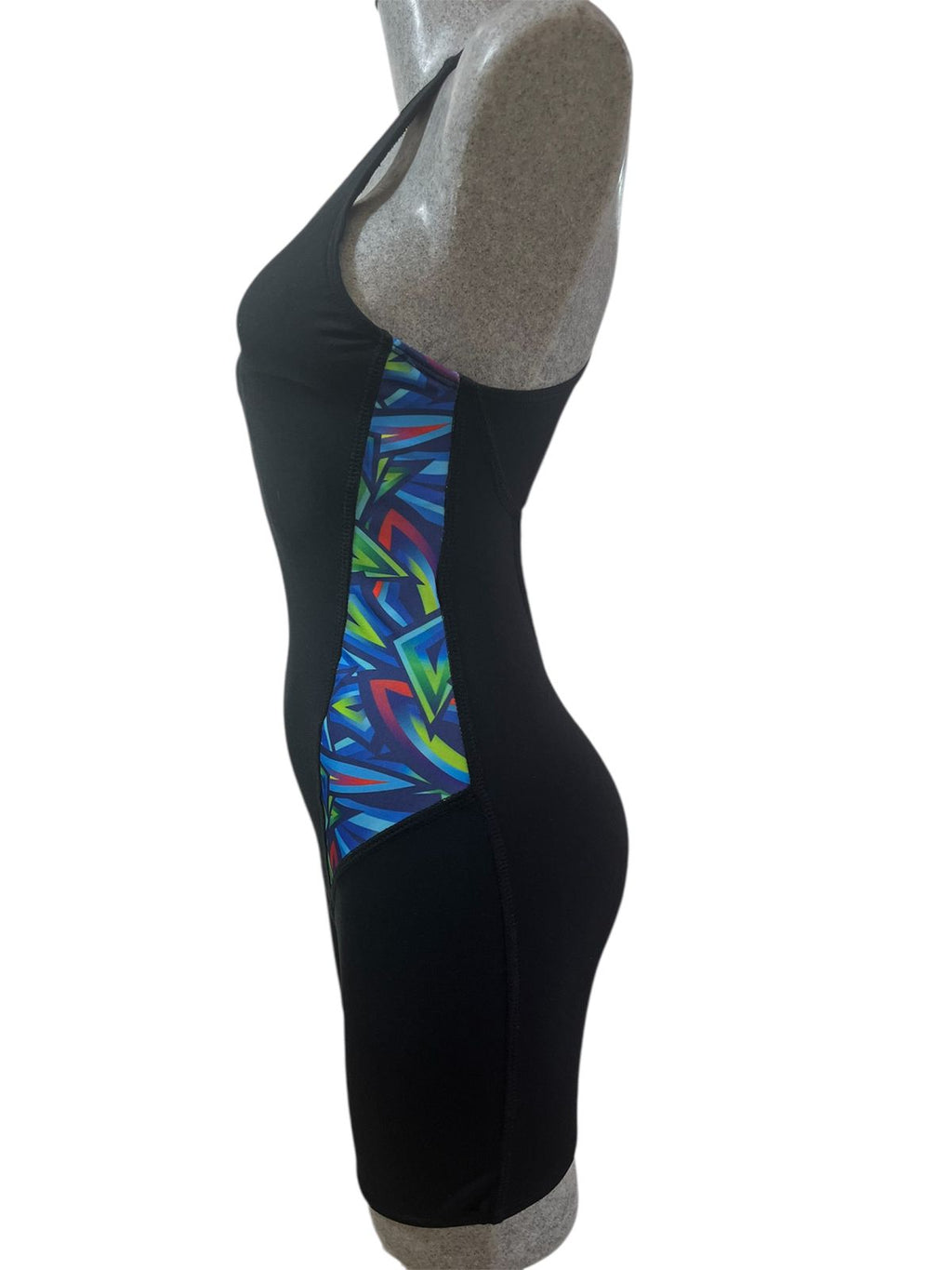HYDRO Negro estampado colores / Bóxer mujer c/ COPA