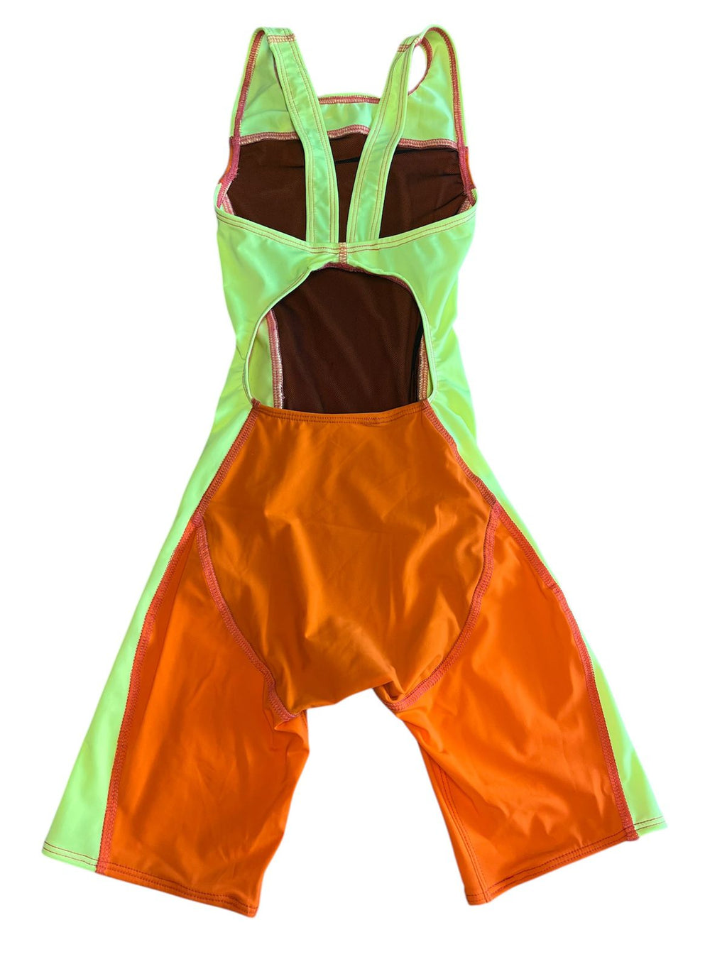 TRAJE DE COMPETENCIA JAMMER DAMA / ANARANJADO NEON