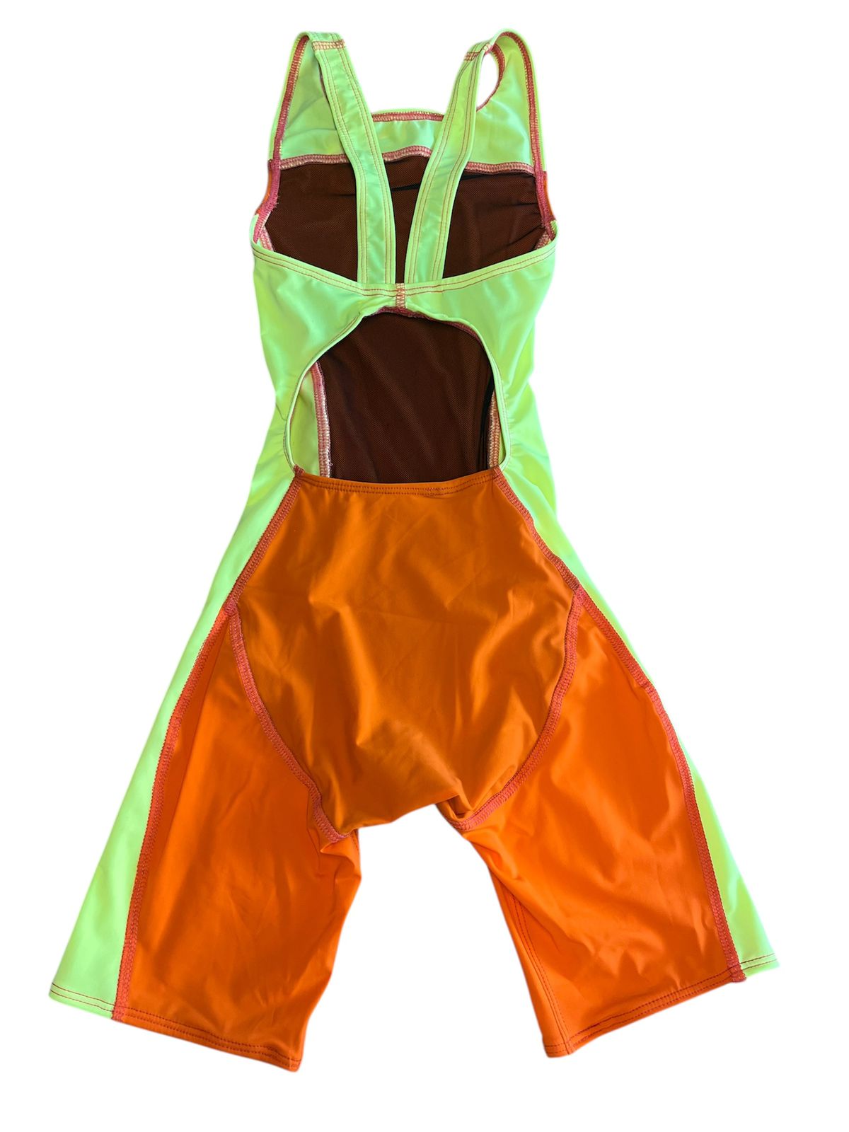 TRAJE DE COMPETENCIA JAMMER DAMA / ANARANJADO NEON