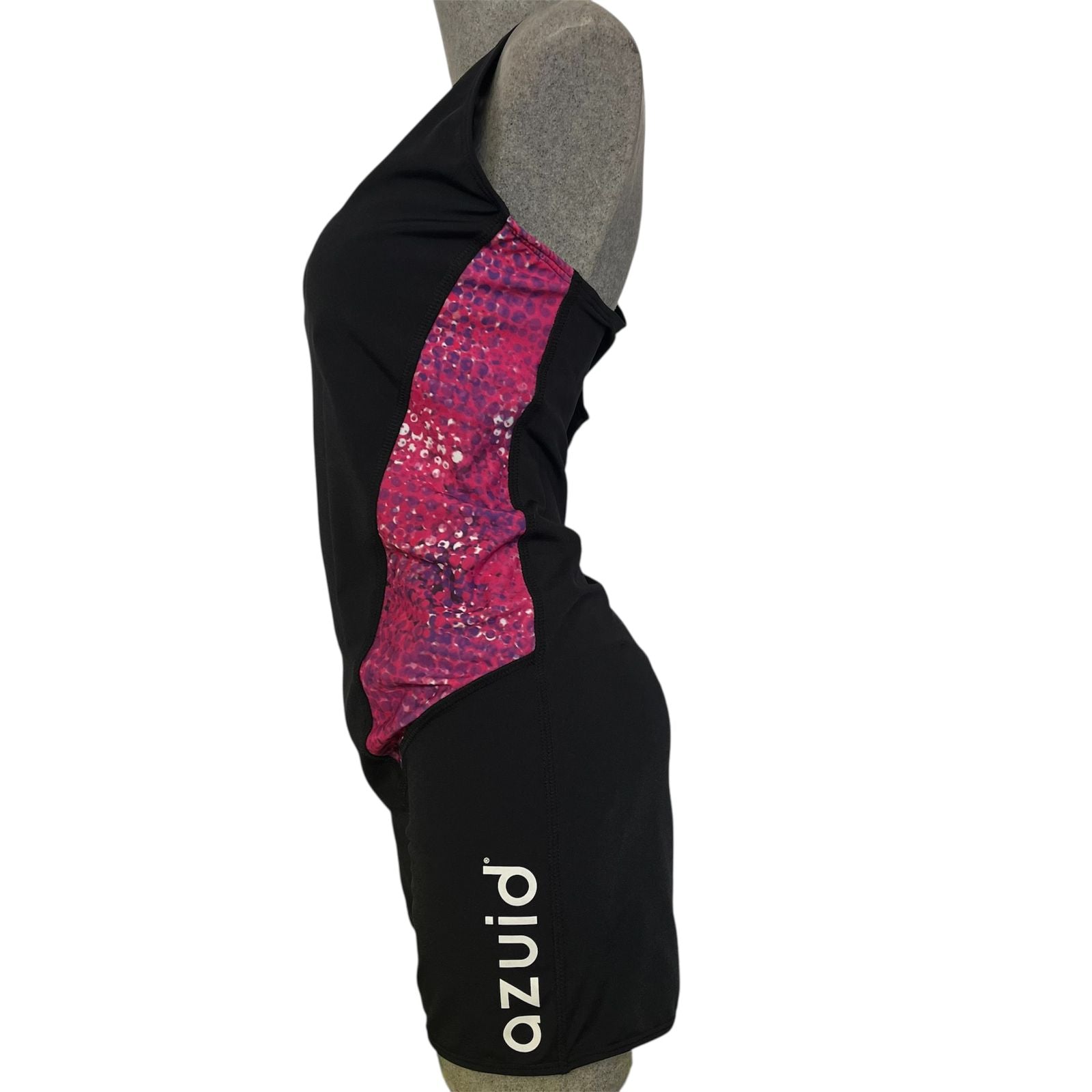 Hydro negro estampado rosa con copa