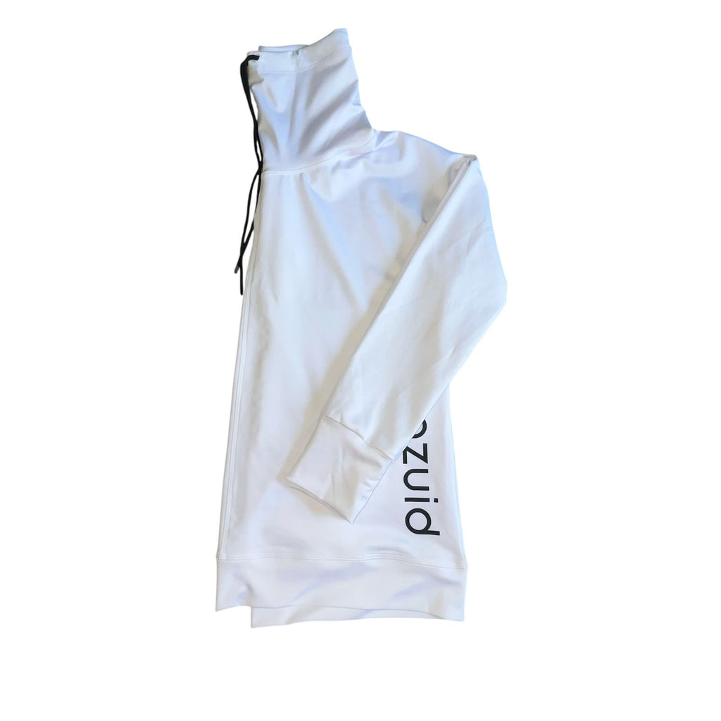 SUDADERA CUELLO ALTO BLANCA