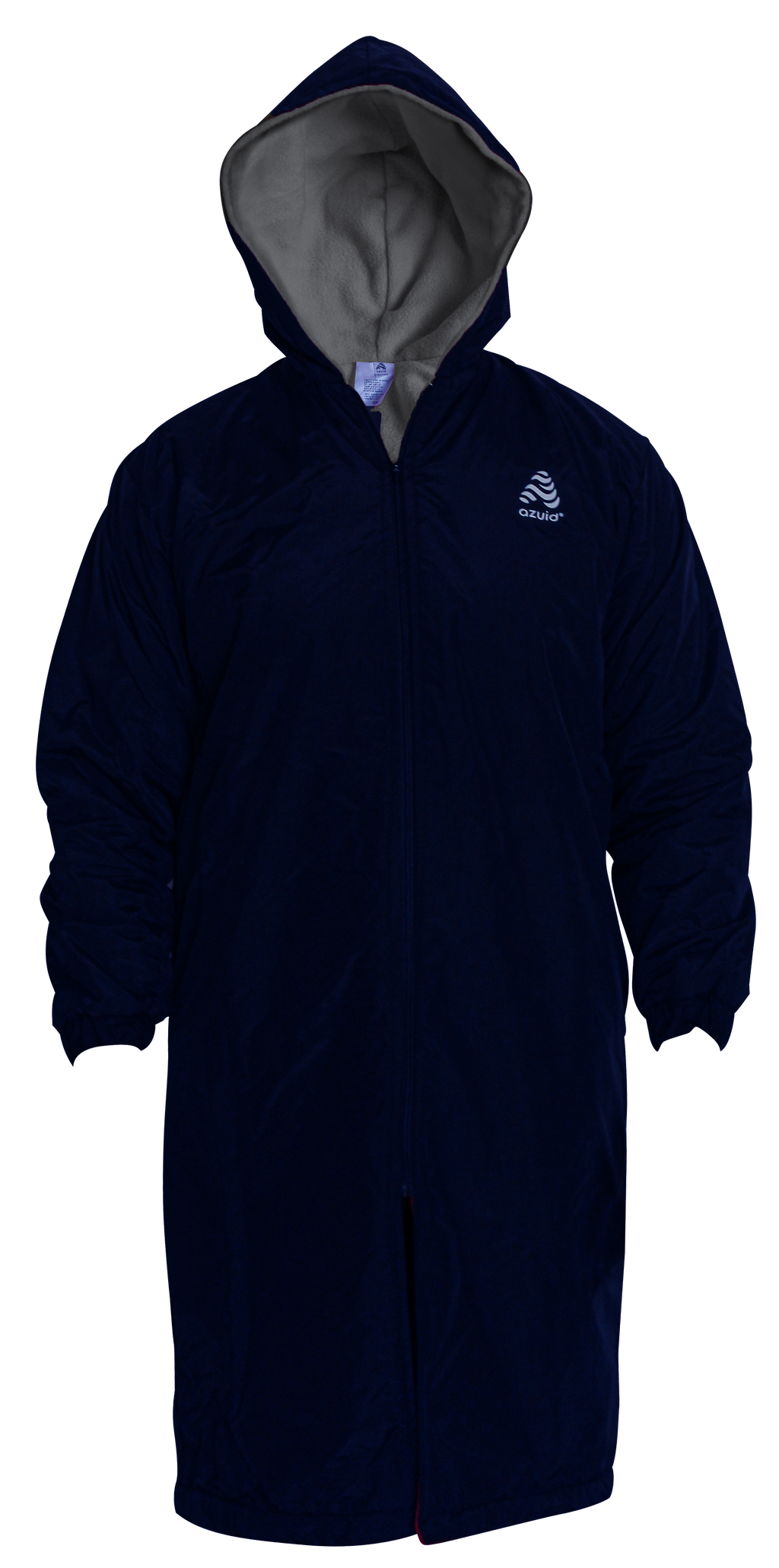 Parka Natación Marino/Gris