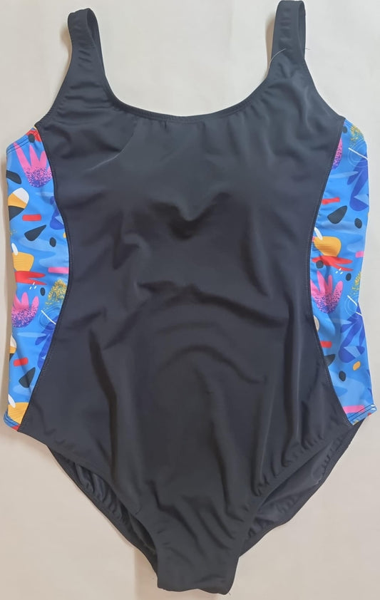 OZONO corto con copas mujer azul