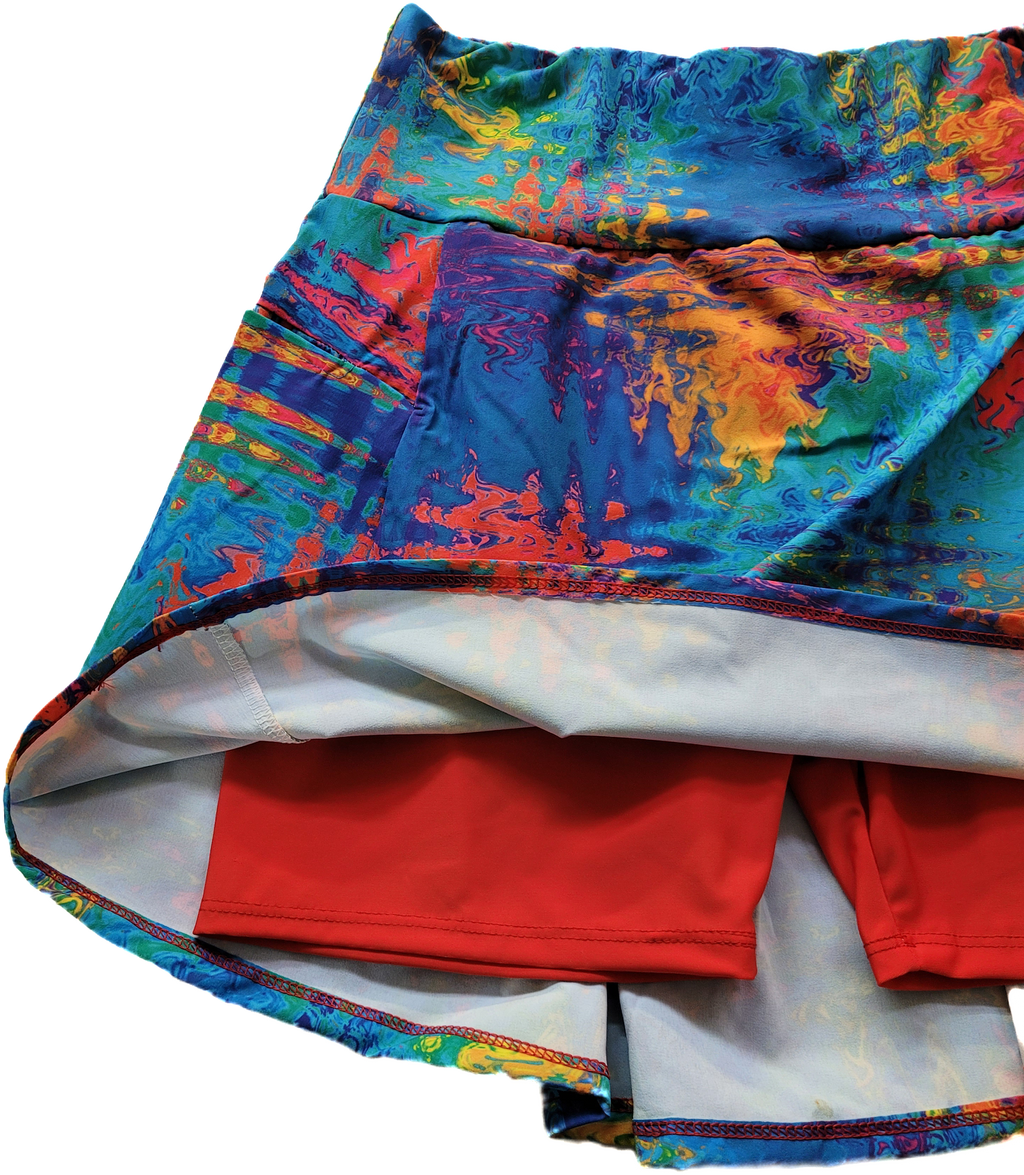 FALDA PADEL/ TENIS ESTAMPADA