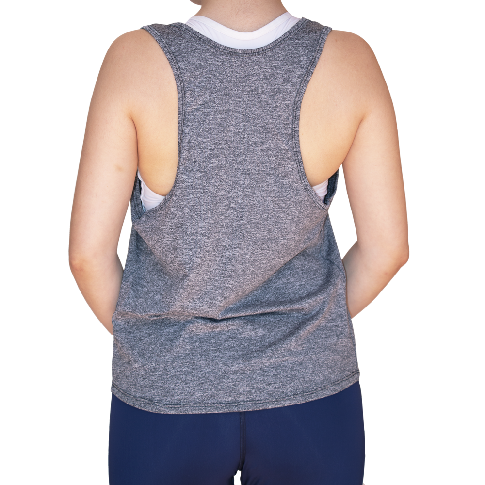 Loose tank top gris